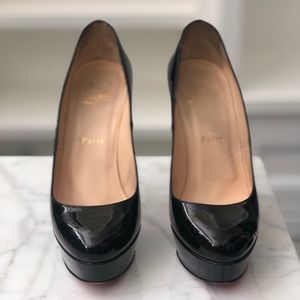 Authentic Christian Louboutin Patent Leather Pumps